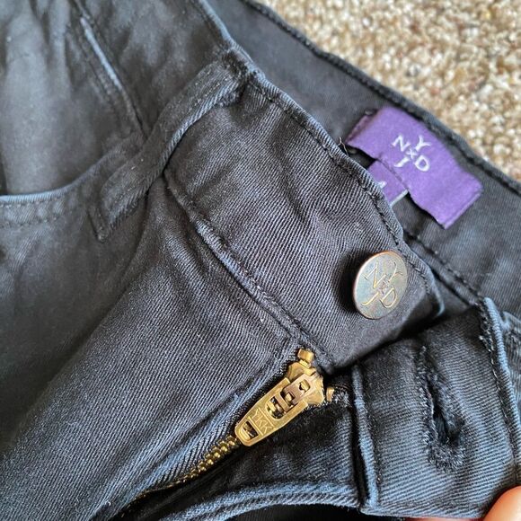 NYDJ Not Your Daughters Jeans Black Womens Size 4 Lift Tuck Technology - Picture 5 of 8